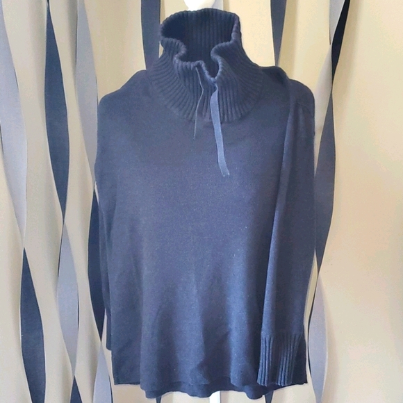 Cowl Tie Sweater - Picture 1 of 5